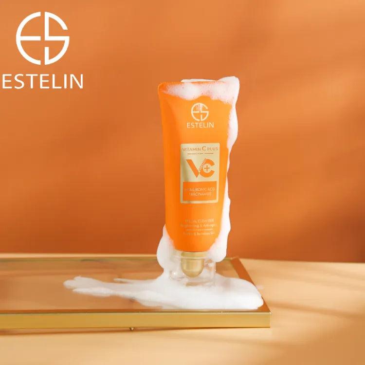   Estelin Vitamin C Plus Hyaluronic Acid Niacinamide Facial Cleanser