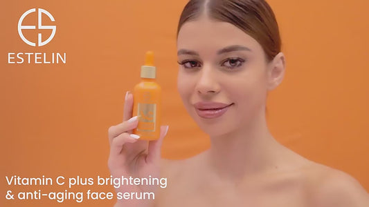   Estelin Vitamin C Plus Hyaluronic Acid Niacinamide Face Serum