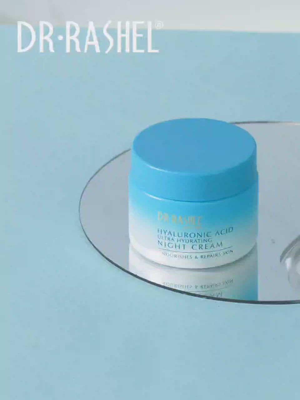 Dr Rashel Hyaluronic Acid Ultra Hydrating Night Cream – Deep Repair & Overnight Moisture Recharge (50g)