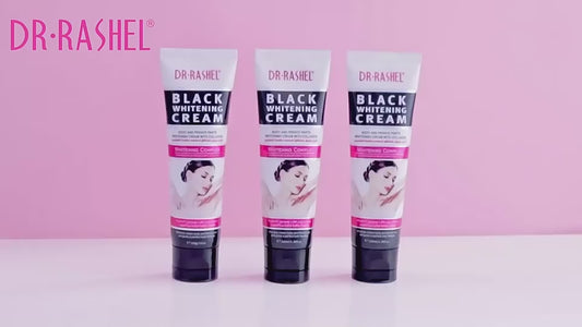  Dr.Rashel Black Whitening Cream with Collagen for Body and Private Parts for Girls & Women - 100ml