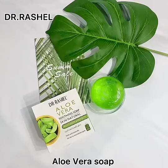 Dr.Rashel Aloe Vera Soothing Skin Natural Soap - 100gms