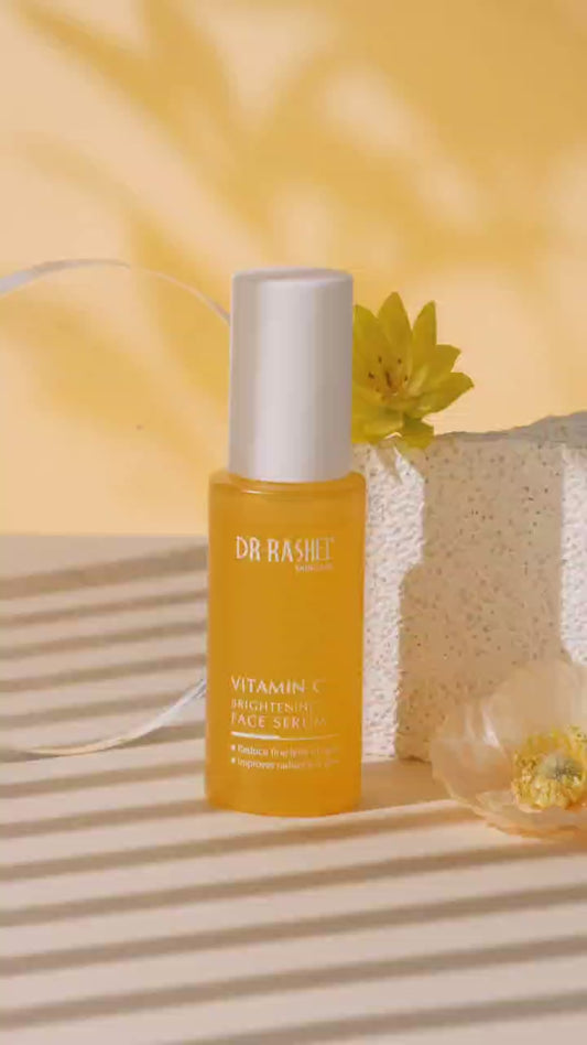 Dr Rashel Vitamin C Brightening Face Serum – Glow-Boosting, Pigmentation Fade & Anti-Dark Spot Treatment (30ml)