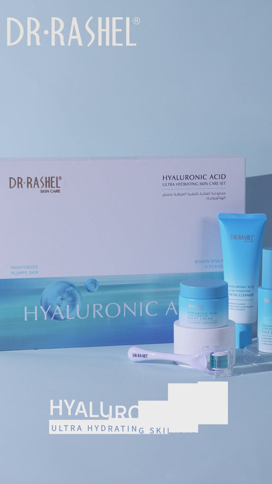 Hyaluronic Acid Ultra Hydrating Complete Skin Care Set – (6 PCS)