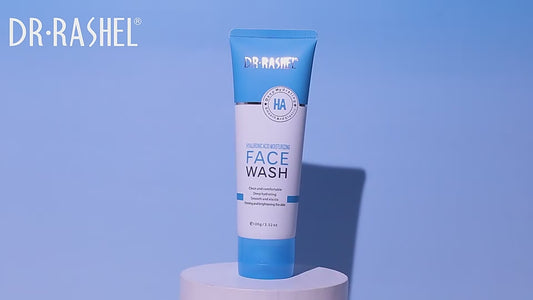   Dr.Rashel Hyaluronic Acid Hydrating  Moisturizing and Smooth Face Wash - 100g