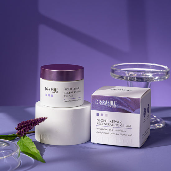 Dr Rashel Retinol Night Repair Regenerating Cream – 50g Advanced Retinol-Powered Night Cream for Wrinkle Repair, Firmness