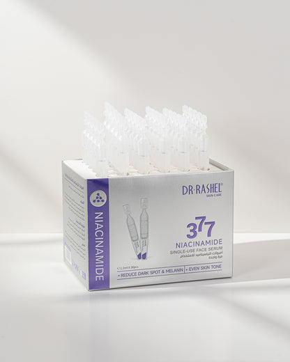 Dr Rashel 377 Niacinamide Single-Use Face Serum – Brightening & Spot Correcting Mini Ampoule (2ml)