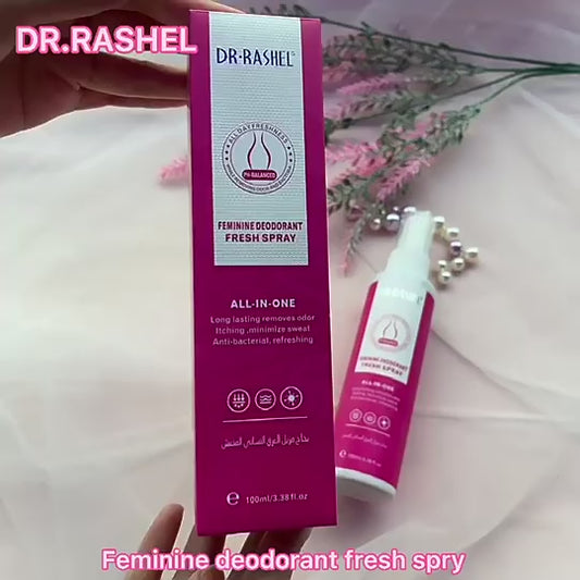   Dr.Rashel PH-Balanced Feminine Deodorant Fresh Spray All-In-One - 100ml