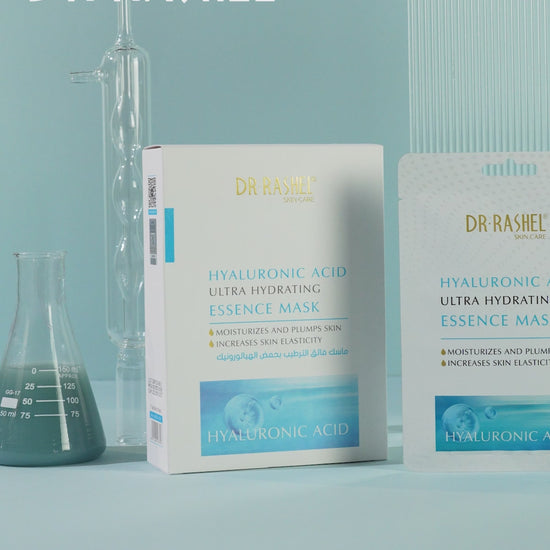 DR.RASHEL Hyaluronic Acid Ultra Hydrating Essence Mask – Intense Moisture & Plumping Sheet Mask