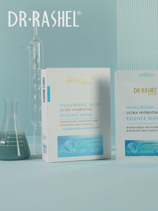 DR.RASHEL Hyaluronic Acid Ultra Hydrating Essence Mask – Intense Moisture & Plumping Sheet Mask