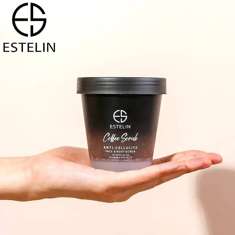 Estelin Coffee Scrub Anti Cellulite Face & Body Scrub - 280g