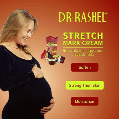  Dr.Rashel 3 in 1 Stretch Mark Remover Cream with Collagen Cocoa Butter & Jojoba Oil - 150gms