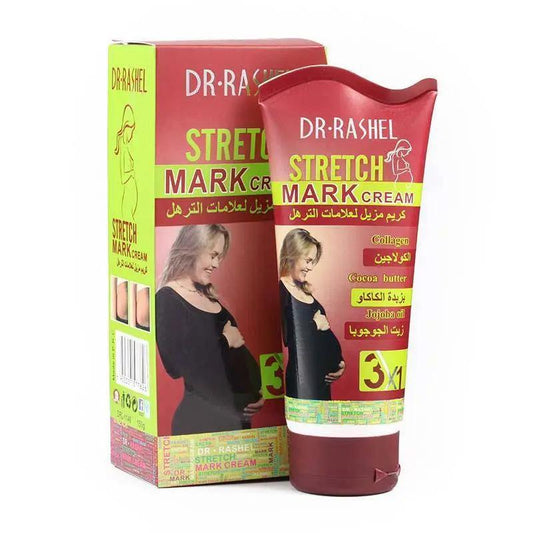   Dr.Rashel 3 in 1 Stretch Mark Remover Cream with Collagen Cocoa Butter & Jojoba Oil - 150gms