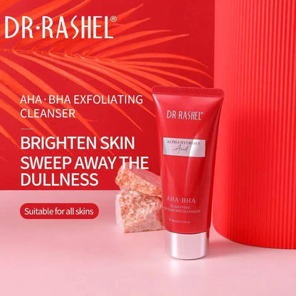   Dr.Rashel Alpha Hydroxy Acid AHA-BHA Clarifying Exfoliating Cleanser - 80ml