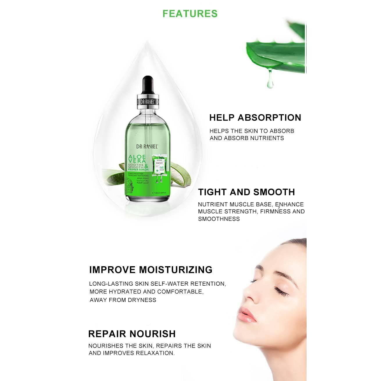   Dr.Rashel Aloe Vera Soothe & Smooth Primer Serum - 100ml