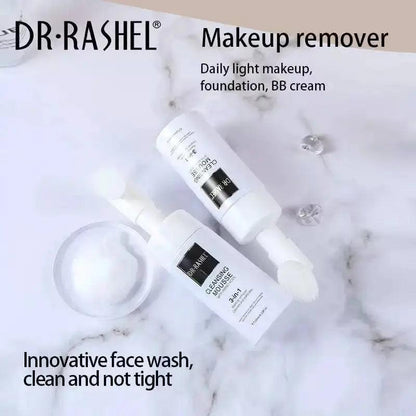   Dr.Rashel Amino Acid Cleansing Mousse Freckles Bubble Makeup Removal Facial Cleanser - 125ml