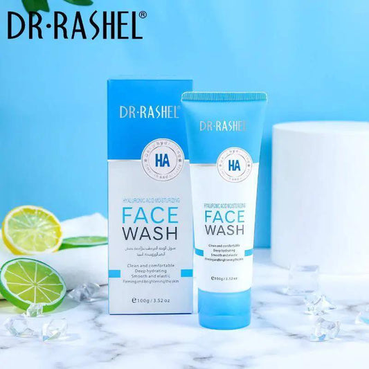   Dr.Rashel Hyaluronic Acid Hydrating  Moisturizing and Smooth Face Wash - 100g