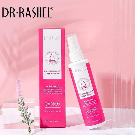   Dr.Rashel PH-Balanced Feminine Deodorant Fresh Spray All-In-One - 100ml