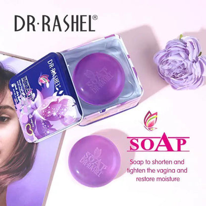   Dr.Rashel Soap to Shorten & Tighten the vagina and restore moisture for Girls & Women - 100gms