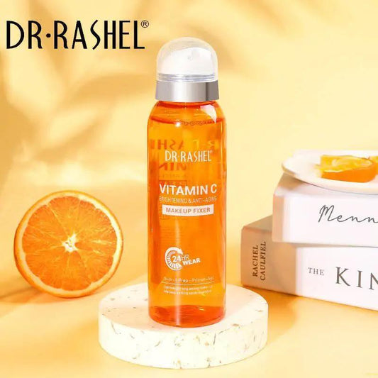   Dr.Rashel Vitamin C Brightening & Anti Aging Make up Fixer 3 in 1 Prep Primer Set - 160ml