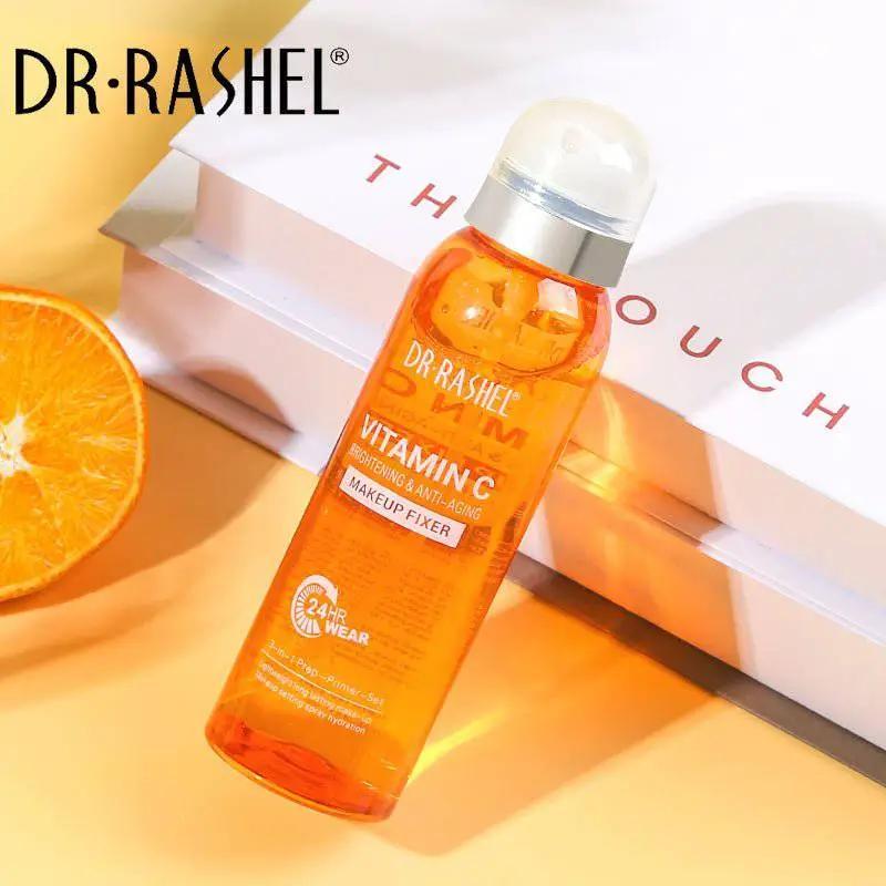   Dr.Rashel Vitamin C Brightening & Anti Aging Make up Fixer 3 in 1 Prep Primer Set - 160ml