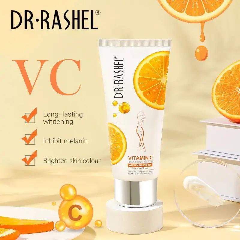   Dr.Rashel Vitamin C Brightening & Anti Aging Whitening Cream for Private Body Parts for Girls & Women - 80ml