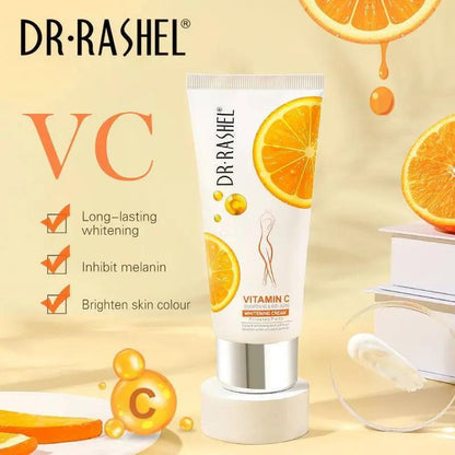   Dr.Rashel Vitamin C Brightening & Anti Aging Whitening Cream for Private Body Parts for Girls & Women - 80ml