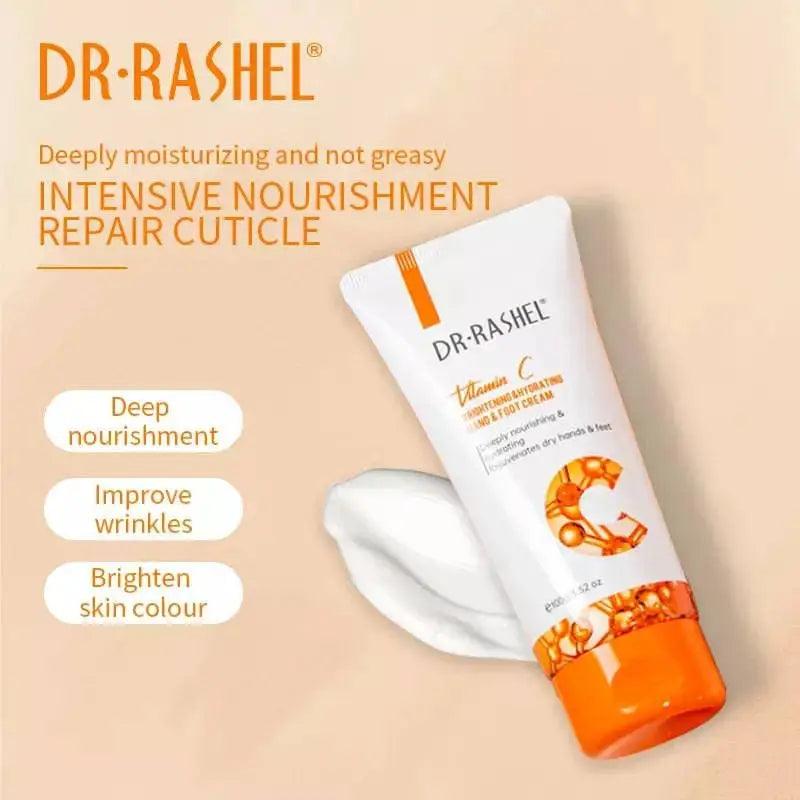   Dr.Rashel Vitamin C Brightening & Hydrating Hand & Foot Cream - 100g