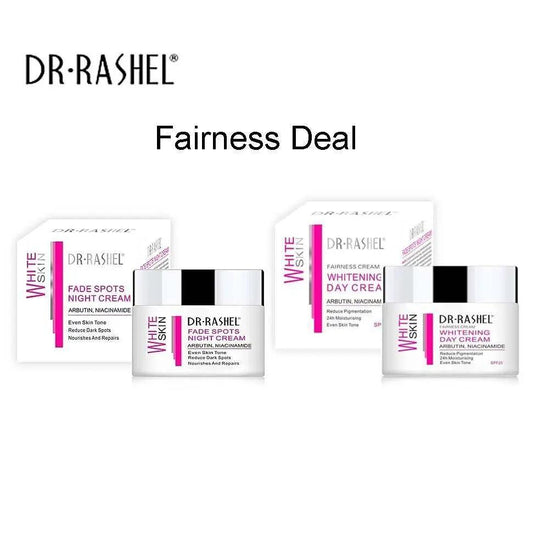   Dr.Rashel White Fade Spot Night Cream + Whitening Day Cream - Pack of 2