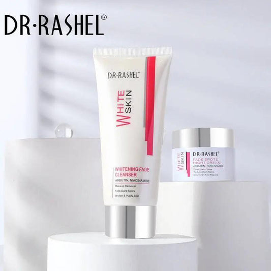   Dr.Rashel Whitening Solution Night Cream + Cleanser - Pack of 2