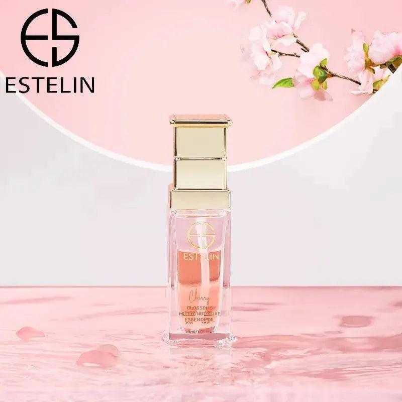   ESTELIN Cherry Blossoms Micro-nutritive Double Layer Essence Oil 30ml
