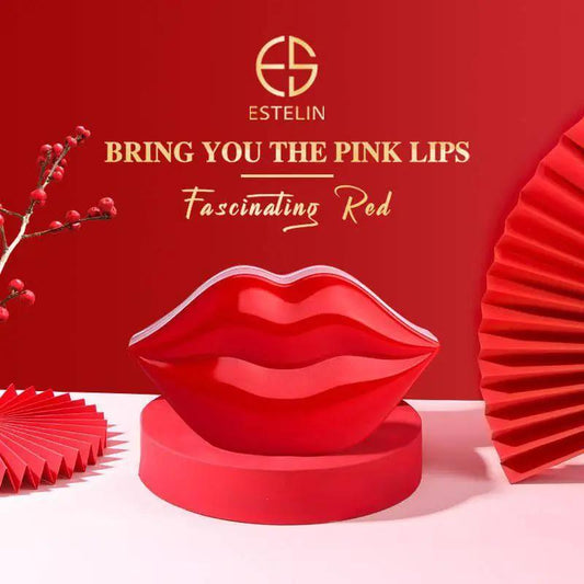   ESTELIN Fascinating Red Nourishing and Smoothing Lip Mask - 60g - 22 Pcs