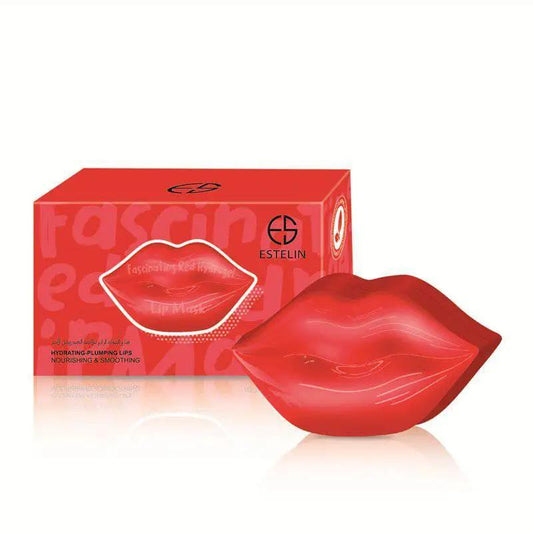   ESTELIN Fascinating Red Nourishing and Smoothing Lip Mask - 60g - 22 Pcs